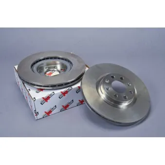 Jeu de 2 disques de frein avant AUTOMEGA 120083210