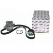 Pompe à eau + kit de courroie de distribution AUTOMEGA 160002710 - Visuel 1