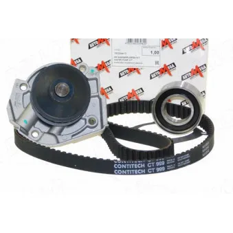 Pompe à eau + kit de courroie de distribution AUTOMEGA 160004410