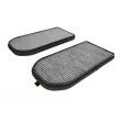 Filtre, air de l'habitacle PURRO PUR-PC3005C-2 - Visuel 1
