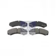 Jeu de 4 plaquettes de frein avant DT 7.92619 - Visuel 1