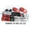 Jeu de suspensions, ressorts/amortisseurs EIBACH PSM69-15-001-01-22 - Visuel 3