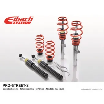 Jeu de suspensions, ressorts/amortisseurs EIBACH PSS65-65-013-01-22