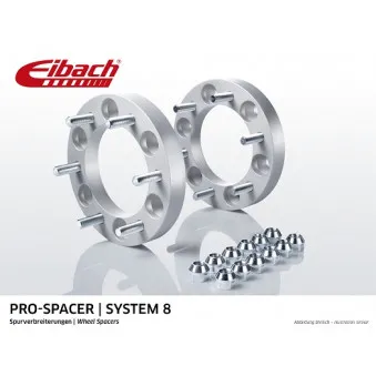 Écartement des roues élargi EIBACH S90-8-25-002