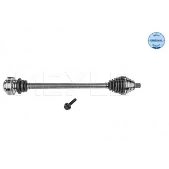 Arbre de transmission avant droit MEYLE 100 498 0613