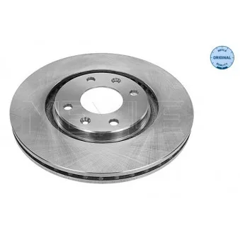 Jeu de 2 disques de frein avant MEYLE 11-15 521 0013