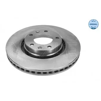 Jeu de 2 disques de frein avant MEYLE 11-15 521 0022