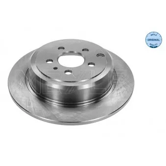 Jeu de 2 disques de frein arrière MEYLE 11-15 523 0035