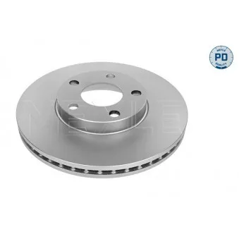 Jeu de 2 disques de frein avant MEYLE 115 521 0031/PD