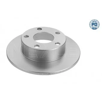 Jeu de 2 disques de frein arrière MEYLE 115 523 0023/PD