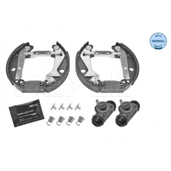 Kit de freins arrière (prémontés) MEYLE 16-14 533 0040