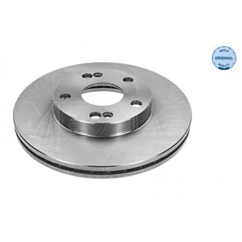 Jeu de 2 disques de frein avant MEYLE 16-15 521 0013