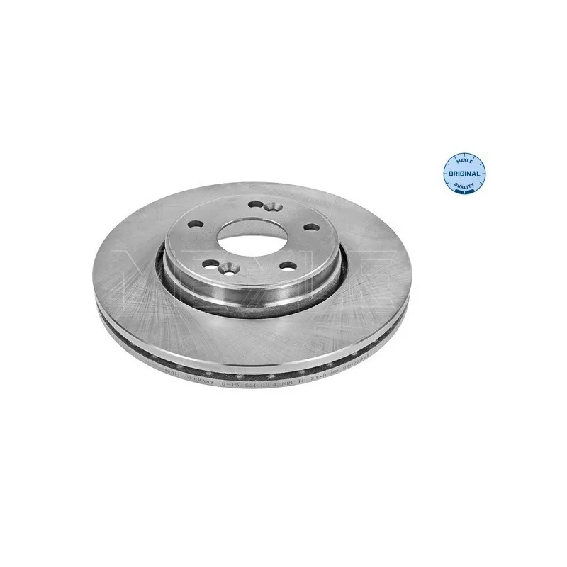 Jeu de 2 disques de frein avant MEYLE 16-15 521 0014