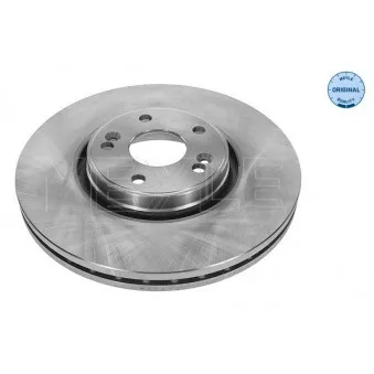 Jeu de 2 disques de frein avant MEYLE 16-15 521 0026