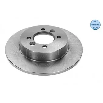 Jeu de 2 disques de frein arrière MEYLE 16-15 523 0006