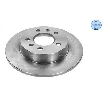 Jeu de 2 disques de frein arrière MEYLE 16-15 523 0008