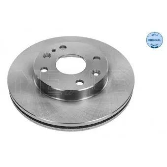 Jeu de 2 disques de frein avant MEYLE 28-15 521 0000