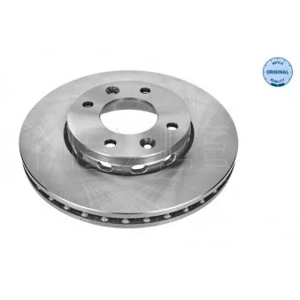 Jeu de 2 disques de frein avant MEYLE 28-15 521 0013