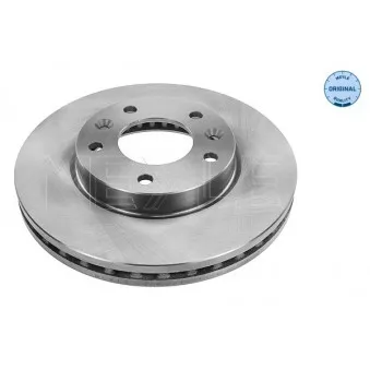 Jeu de 2 disques de frein avant MEYLE 28-15 521 0015