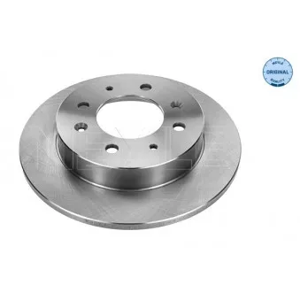 Jeu de 2 disques de frein arrière MEYLE 28-15 523 0003
