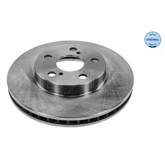 Jeu de 2 disques de frein avant MEYLE 30-15 521 0049