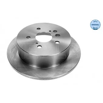 Jeu de 2 disques de frein arrière MEYLE 30-15 523 0086