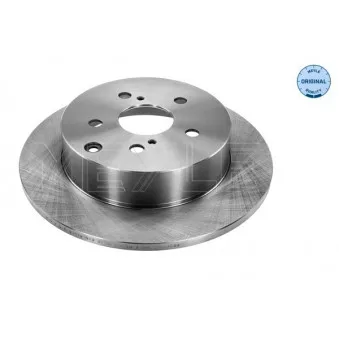 Jeu de 2 disques de frein arrière MEYLE 30-15 523 0106