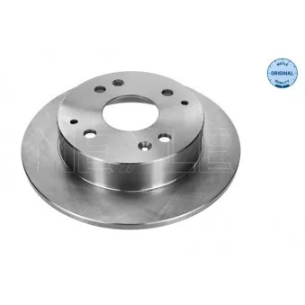 Jeu de 2 disques de frein arrière MEYLE 31-15 521 0008
