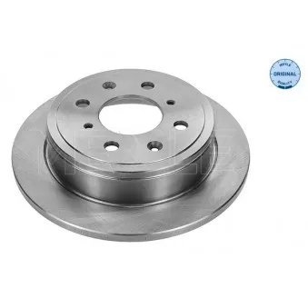 Jeu de 2 disques de frein arrière MEYLE 31-15 523 0001