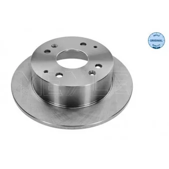 Jeu de 2 disques de frein arrière MEYLE 31-15 523 0045