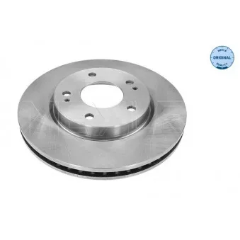 Jeu de 2 disques de frein avant MEYLE 32-15 521 0024