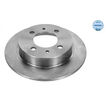 Jeu de 2 disques de frein arrière MEYLE 36-15 523 0017