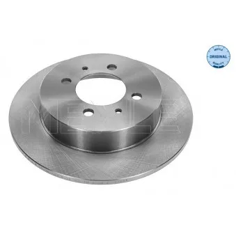 Jeu de 2 disques de frein arrière MEYLE 36-15 523 0032