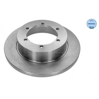 Jeu de 2 disques de frein arrière MEYLE 36-15 523 0049