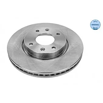 Jeu de 2 disques de frein avant MEYLE 37-15 521 0014