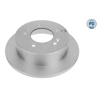 Jeu de 2 disques de frein arrière MEYLE 37-15 523 0028/PD