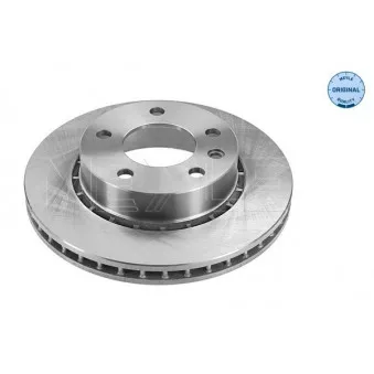 Jeu de 2 disques de frein avant MEYLE 615 521 6007