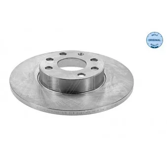 Jeu de 2 disques de frein avant MEYLE 615 521 6021