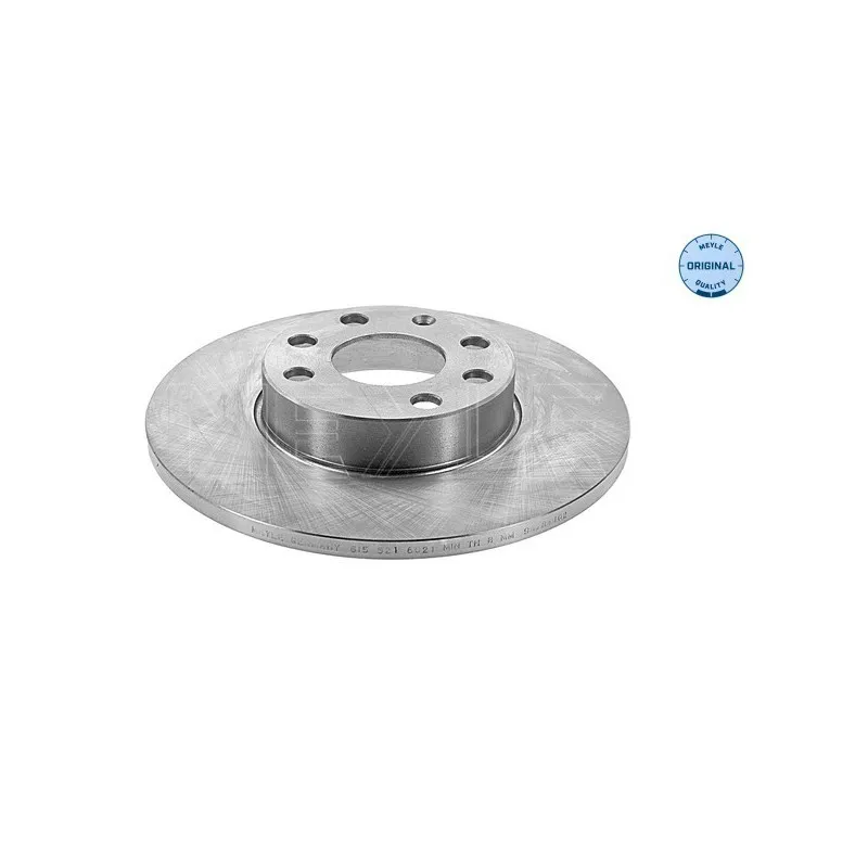 Jeu de 2 disques de frein avant MEYLE 615 521 6021