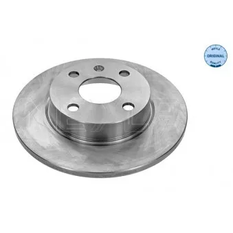 Jeu de 2 disques de frein arrière MEYLE 615 523 6028