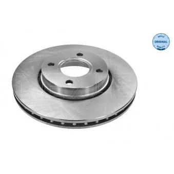 Jeu de 2 disques de frein avant MEYLE 715 521 7027