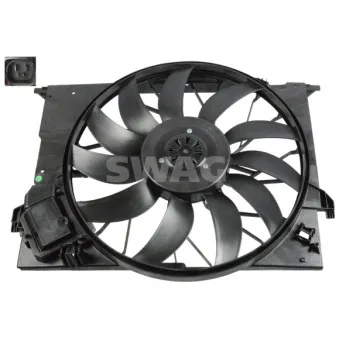 Ventilateur, refroidissement du moteur SWAG 10 10 7456