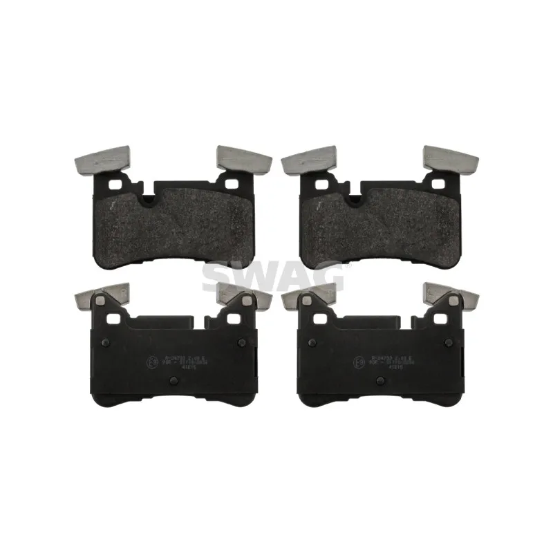 Jeu de 4 plaquettes de frein arrière SWAG 10 11 6132
