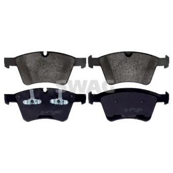 Jeu de 4 plaquettes de frein avant SWAG