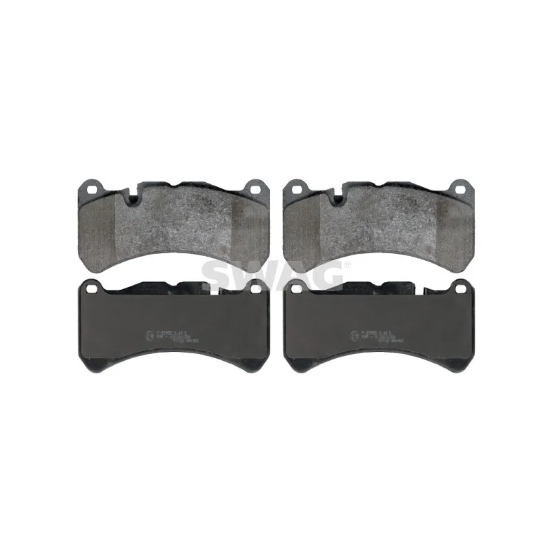 Jeu de 4 plaquettes de frein avant SWAG 10 11 6138