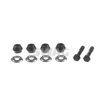 Silent bloc de suspension (train avant) SWAG 10 60 0024