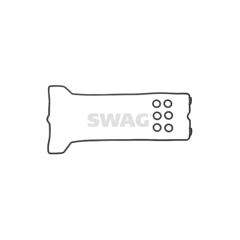 Jeu de joints d'étanchéité, couvercle de culasse SWAG 10 91 1431