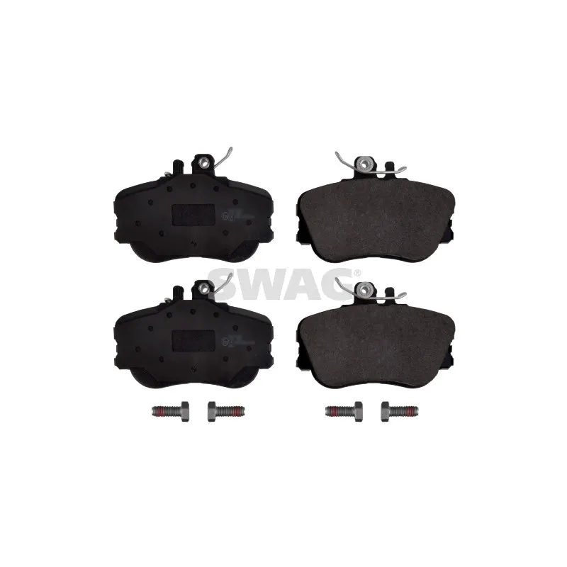 Jeu de 4 plaquettes de frein avant SWAG 10 91 6067