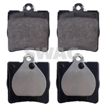 Jeu de 4 plaquettes de frein arrière SWAG