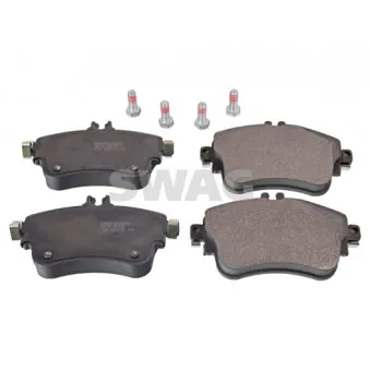 Jeu de 4 plaquettes de frein avant SWAG